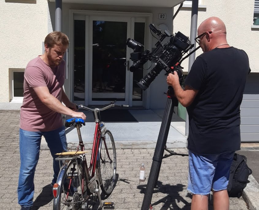 Beat beim DHDL-Followup-Dreh