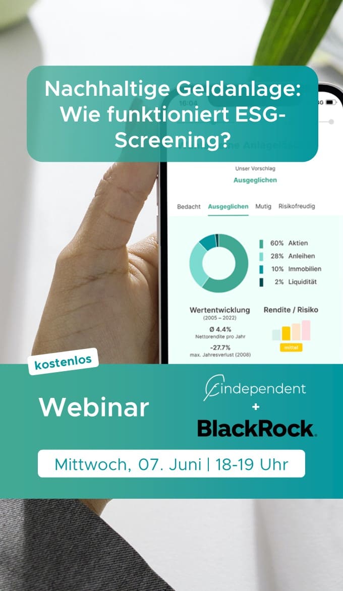 Nachhaltige Geldanlage