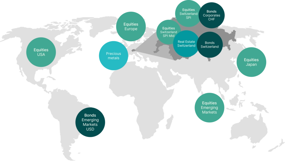 findependent ETF Weltkarte 2024 EN update