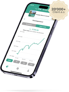 findependent 20'000 client.e.s Mockup Appli